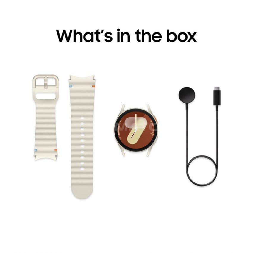 Samsung - Galaxy Watch7 40 mm Aluminum Smartwatch - Cream