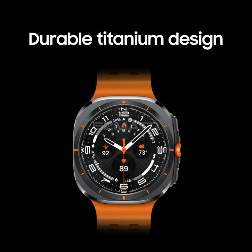 Samsung - Galaxy Watch Ultra 47mm LTE Titanium Smartwatch  - Titanium Orange