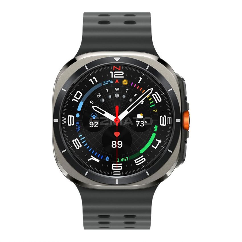 Samsung - Galaxy Watch Ultra 47mm LTE Titanium Smartwatch - Titanium Silver