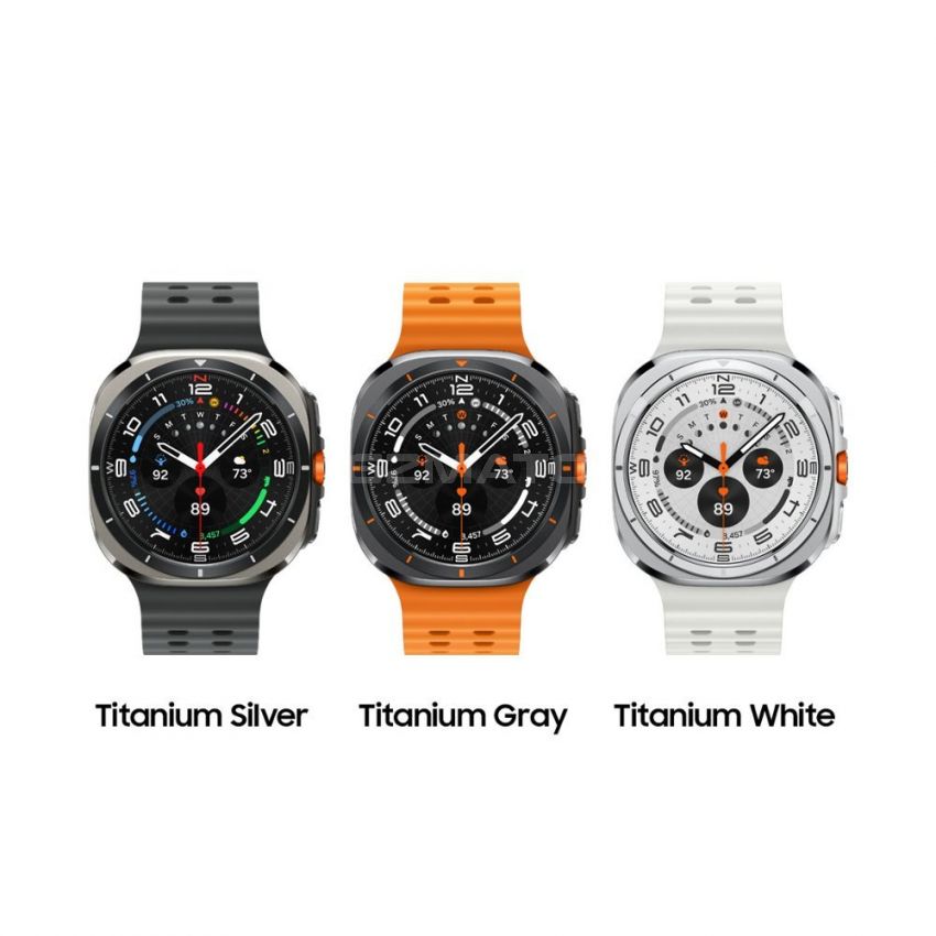 Samsung - Galaxy Watch Ultra 47mm LTE Titanium Smartwatch - Titanium Silver