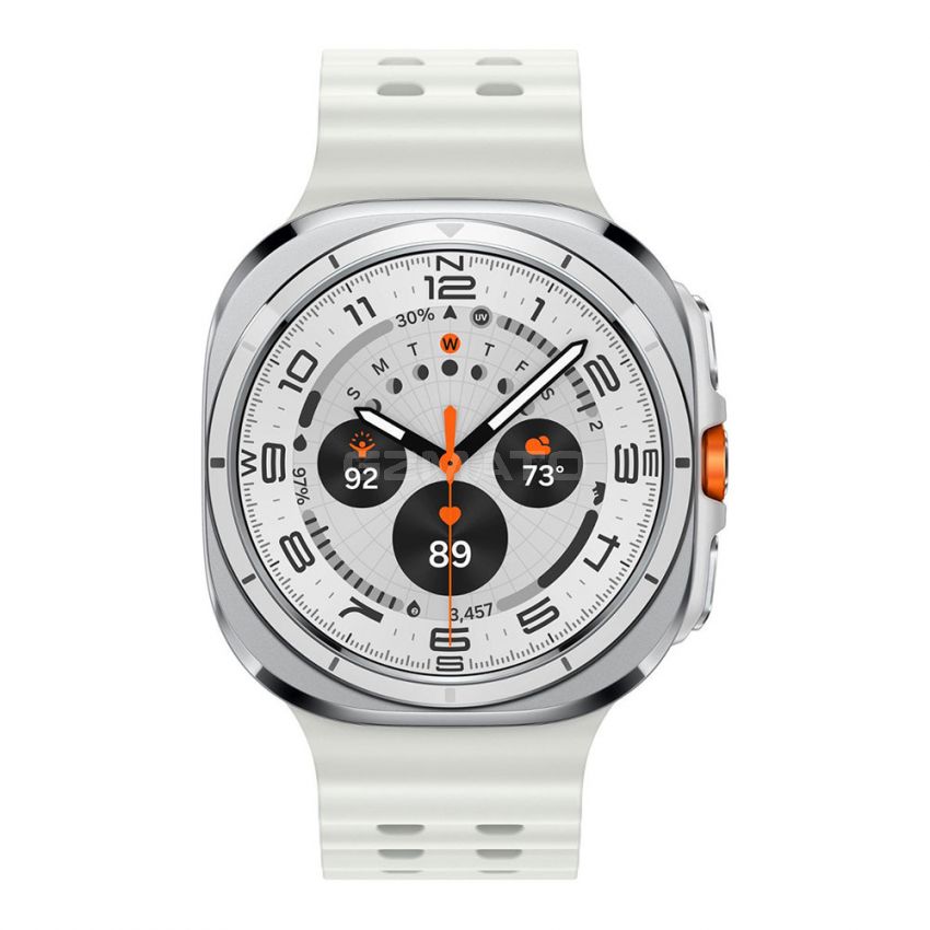 Samsung - Galaxy Watch Ultra 47mm LTE Titanium Smartwatch - Titanium White