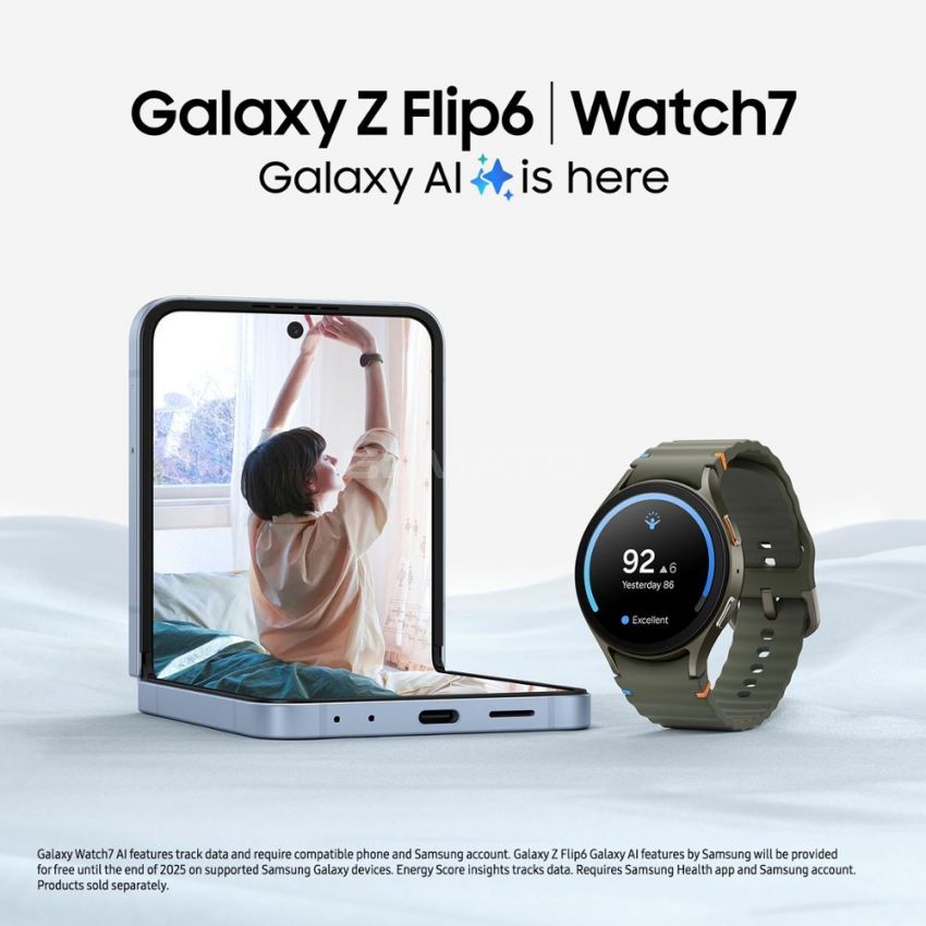 Samsung - Galaxy Z Flip6 256GB (Factory Unlocked)  - Blue