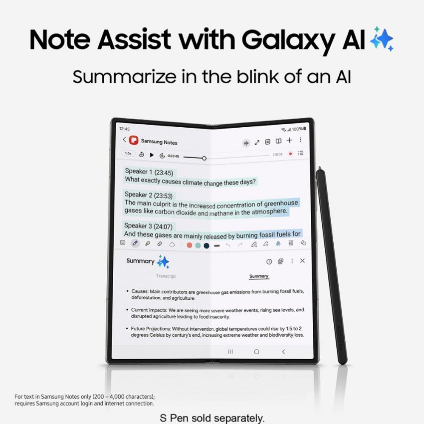 Samsung - Galaxy Z Fold6 1TB (Factory Unlocked) - Navy