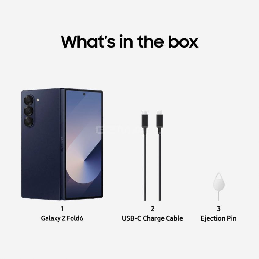 Samsung - Galaxy Z Fold6 1TB (Factory Unlocked) - Navy