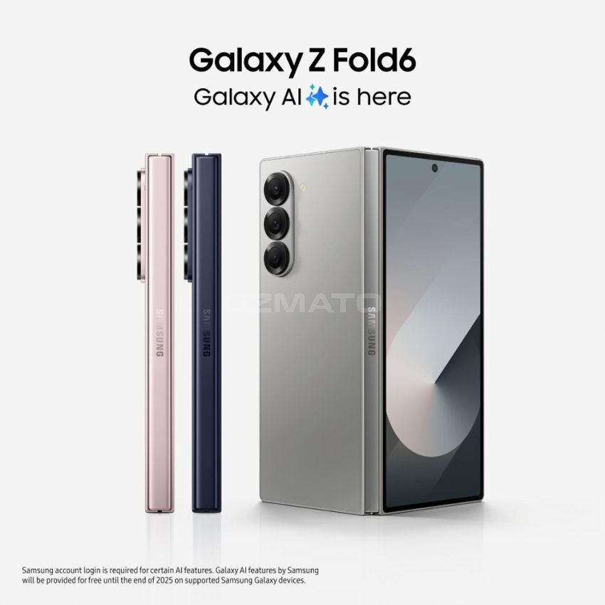 Samsung - Galaxy Z Fold6 256GB (Factory Unlocked) - Pink