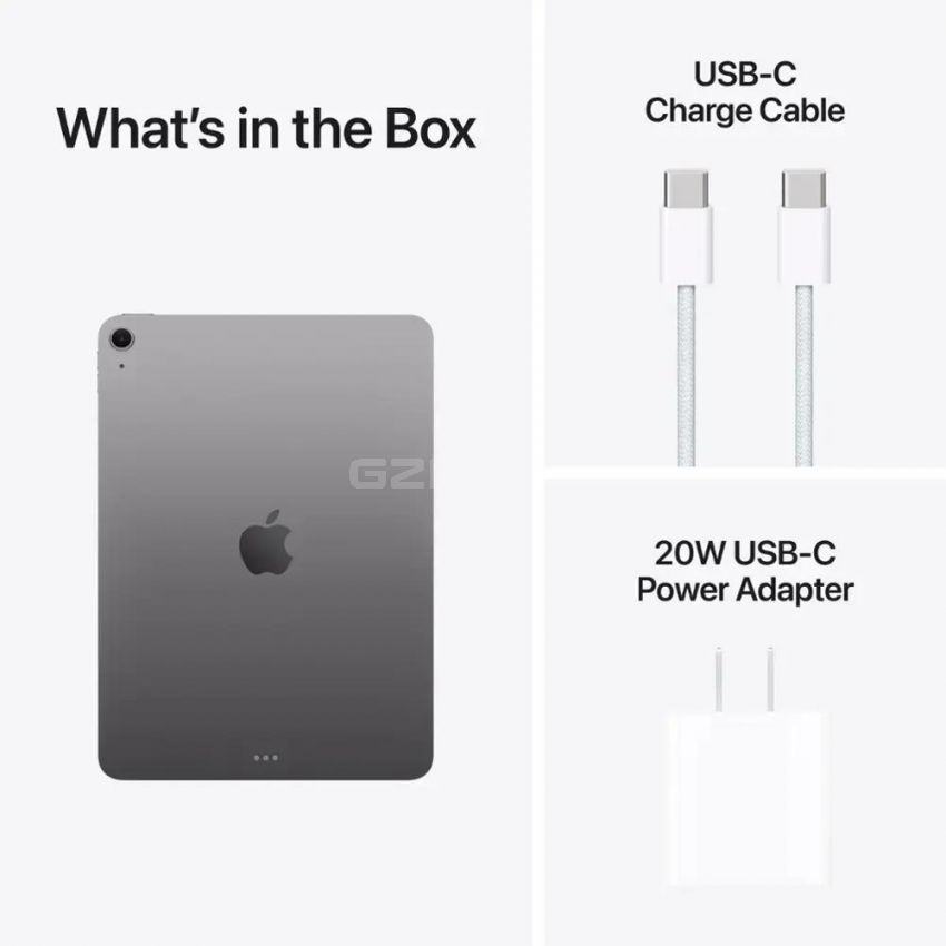 Apple - 11-inch iPad Air M3 chip Wi-Fi + Cellular 1TB - Space Gray