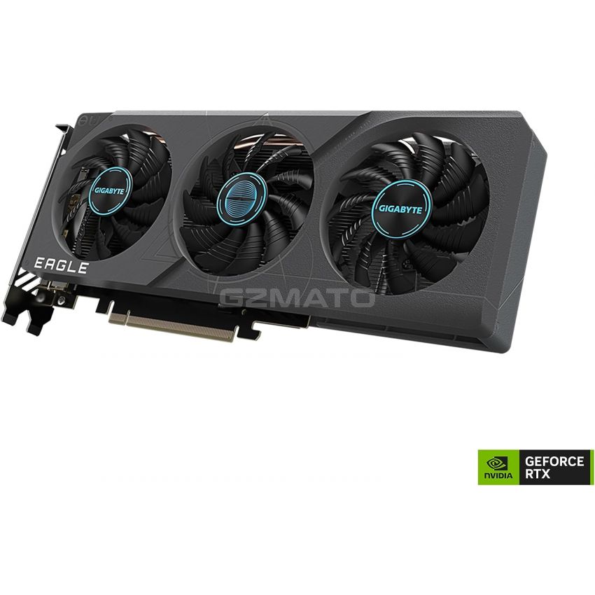 GIGABYTE GeForce RTX 4060 Eagle OC 8G Graphics Card, 3X WINDFORCE Fans, 8GB 128-bit GDDR6, GV-N4060EAGLE OC-8GD Video Card