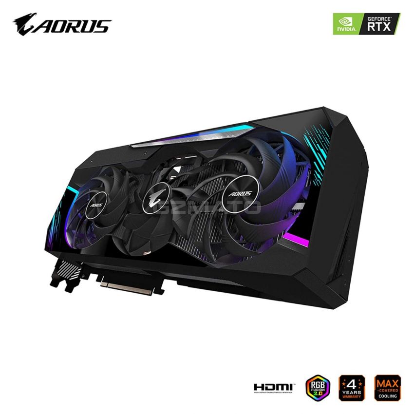 Gigabyte Nvidia GeForce RTX 3080 AORUS Master 10GB GDDR6X Graphics Card (GV-N3080AORUS M-10GD)