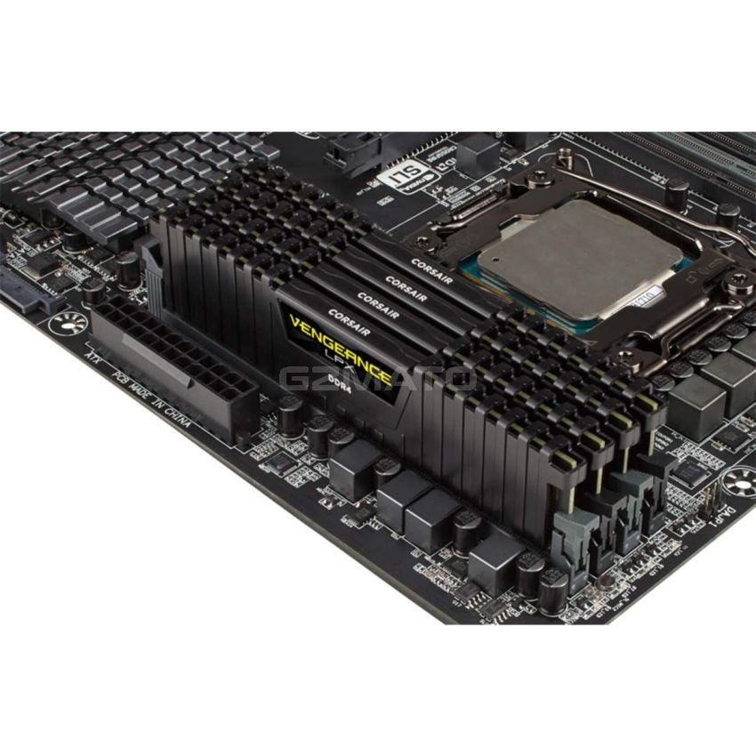 Corsair Vengeance LPX 32GB (4x8GB) DDR4 3600 (PC4-28800) C18 1.35V Desktop Memory - Black