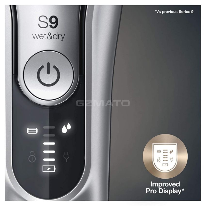 Braun Electric Razor for Men, Series 9 9390cc, Electric Foil Shaver, Precision Beard Trimmer, Rechargeable, Cordless, Wet & Dry Foil Shaver, Clean & Charge Station and Leather Travel Case