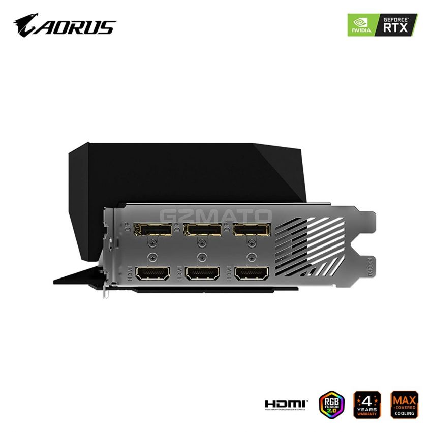 Gigabyte Nvidia GeForce RTX 3080 AORUS Master 10GB GDDR6X Graphics Card (GV-N3080AORUS M-10GD)