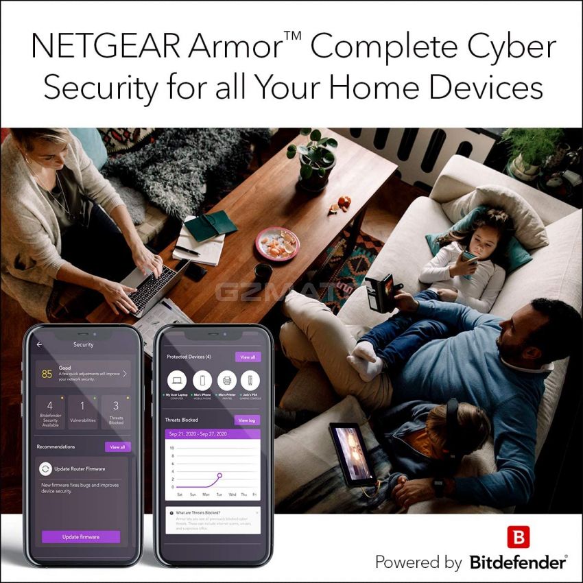 NETGEAR Nighthawk 5-Stream AX5 WiFi 6 Router (RAX43) – AX4200 Wireless Speed (Up to 4.2 Gbps) | 2,000 sq. ft. Coverage