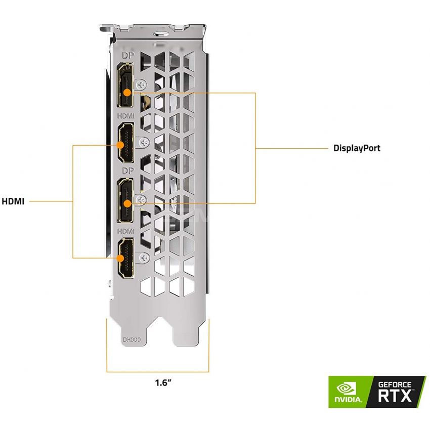 GIGABYTE GeForce RTX 3060 Vision OC 12G Graphics Card, 3X WINDFORCE Fans, 12GB 192-bit GDDR6, GV-N3060VISION OC-12GD Video Card