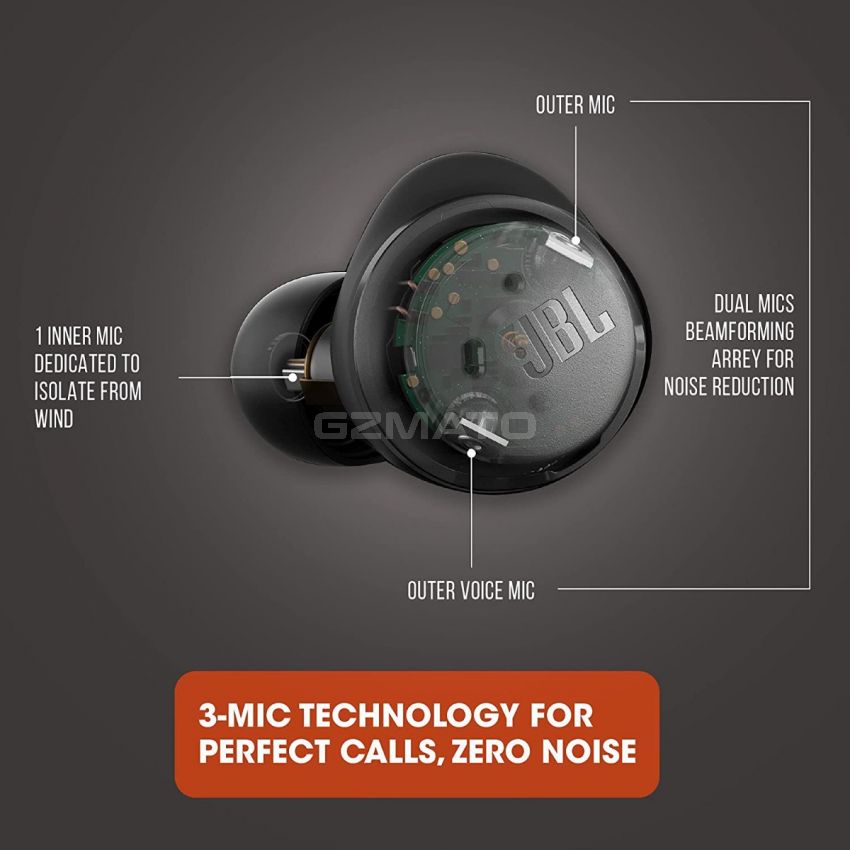 JBL Tour PRO+ TWS True Wireless Noise Cancelling Bluetooth Earbuds - Black