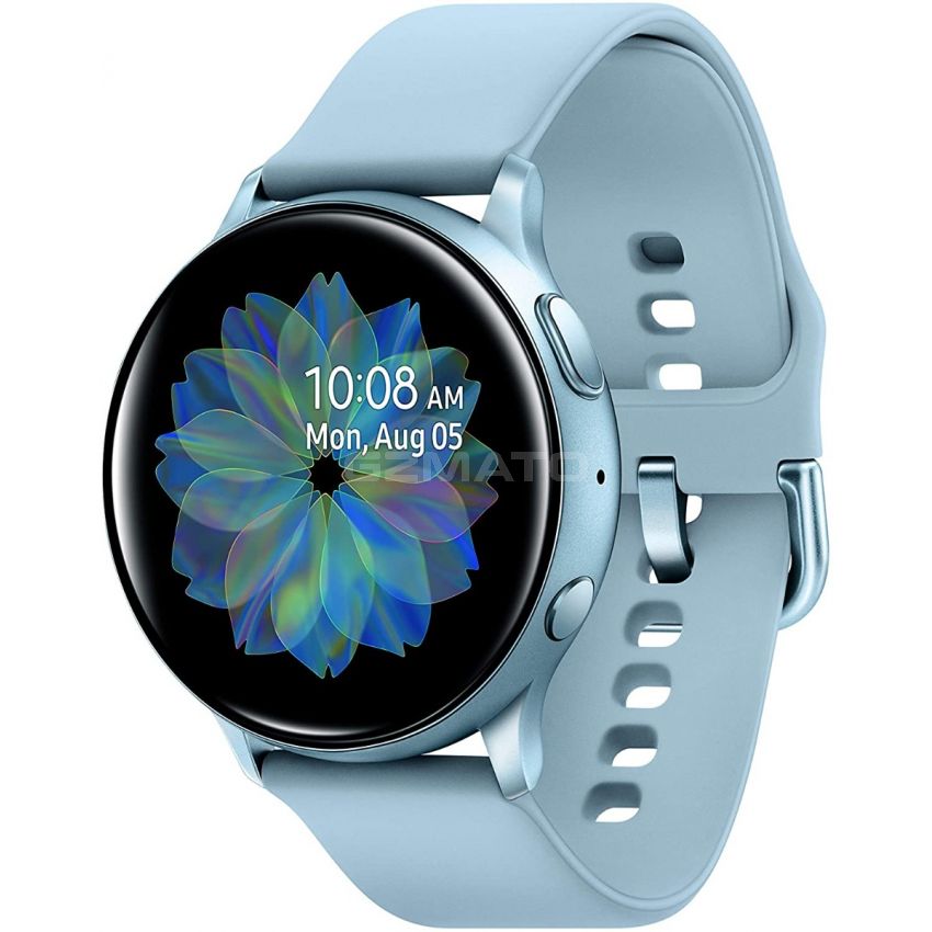 SAMSUNG Galaxy Watch Active 2 (40mm, GPS, Bluetooth) Smart Watch with Advanced Health Monitoring, Fitness Tracking, and Long lasting Battery, Silver (HK Version)