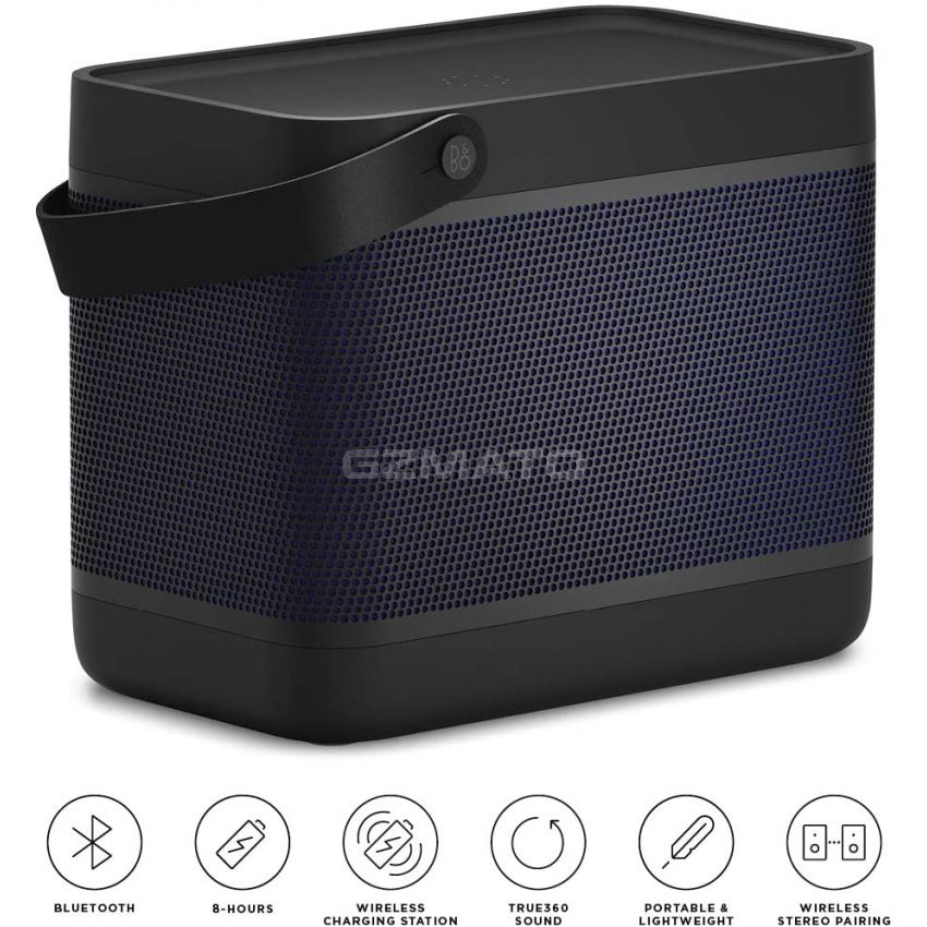 Bang & Olufsen Beolit 20 Powerful Portable Wireless Bluetooth Speaker, Anthracite