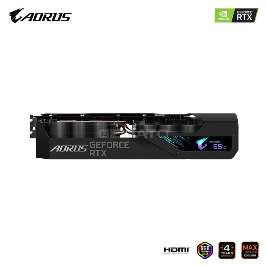 Gigabyte Nvidia GeForce RTX 3080 AORUS Master 10GB GDDR6X Graphics Card (GV-N3080AORUS M-10GD)
