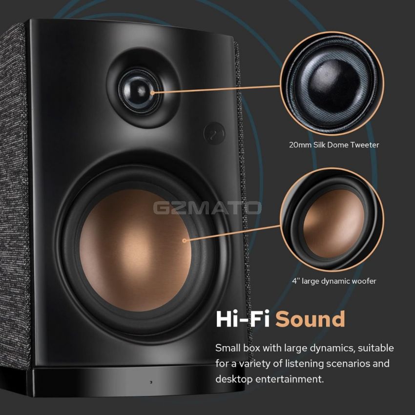 HiVi-Swans OS-10 HiFi Stereo Speakers - Black