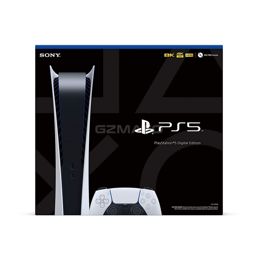 Sony PlayStation 5 (PS5) Standard Digital Edition - JP Version - Certified Pre-owned
