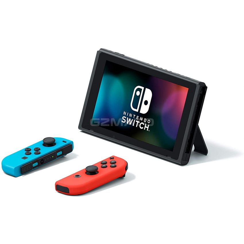 Nintendo Switch with Neon Blue and Neon Red Joy‑Con - HAC-001(-01) HK Version, English