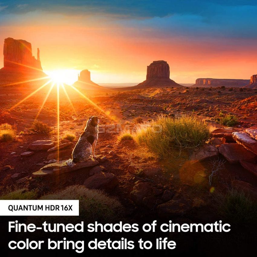 SAMSUNG 65-inch Class QLED Q90T Series - 4K UHD Direct Full Array 16X Quantum HDR 16X Smart TV