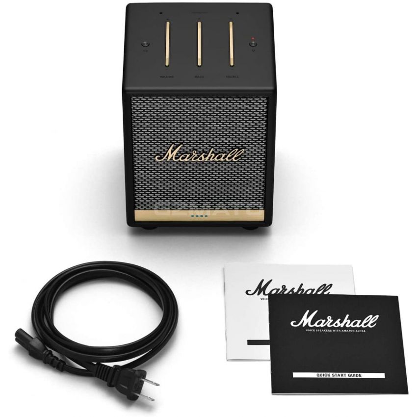 Marshall Uxbridge Home Voice Speaker, Black
