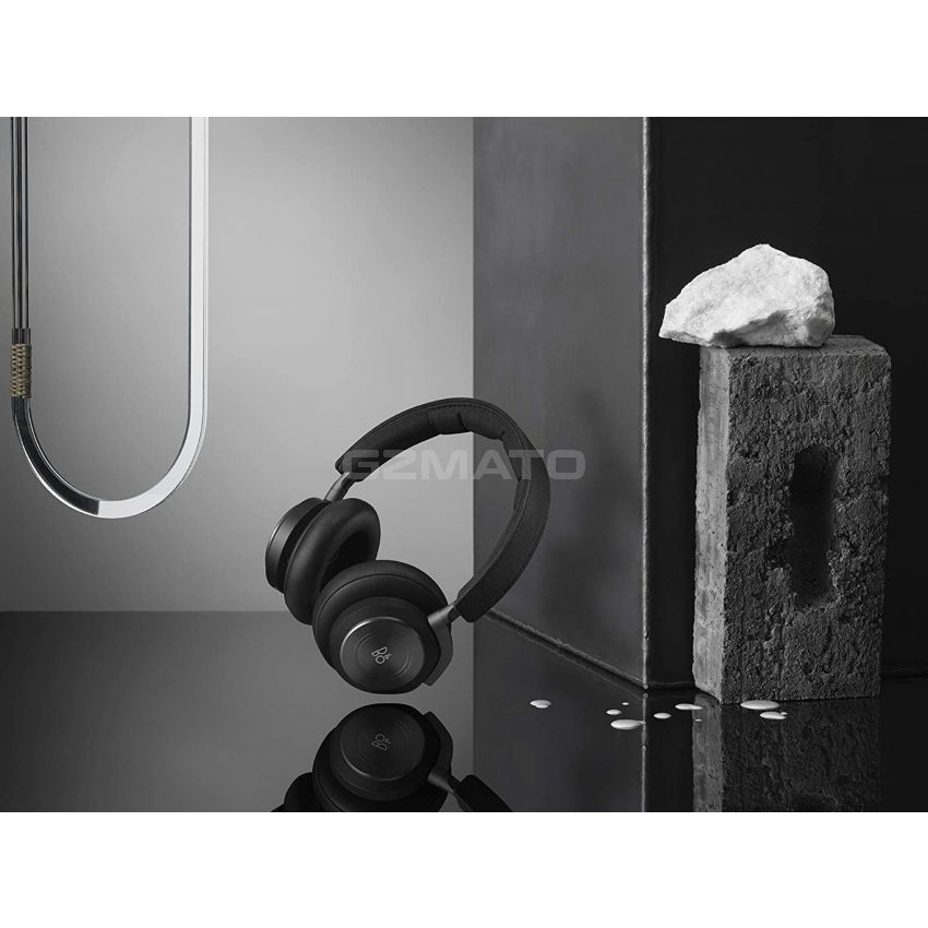 Bang & Olufsen Beoplay H9 3rd Gen Wireless Bluetooth Over-Ear Headphones - Active Noise Cancellation, Transparency Mode, Voice Assistant Button and Mic, Black