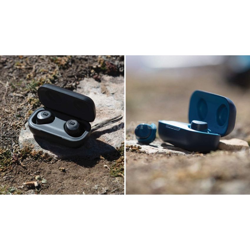 Braven Flye Sport Rush Bluetooth Earphones IPX5 Waterproof with Burst Charge and Charging Case for up to 36-Hour Playtime - Black