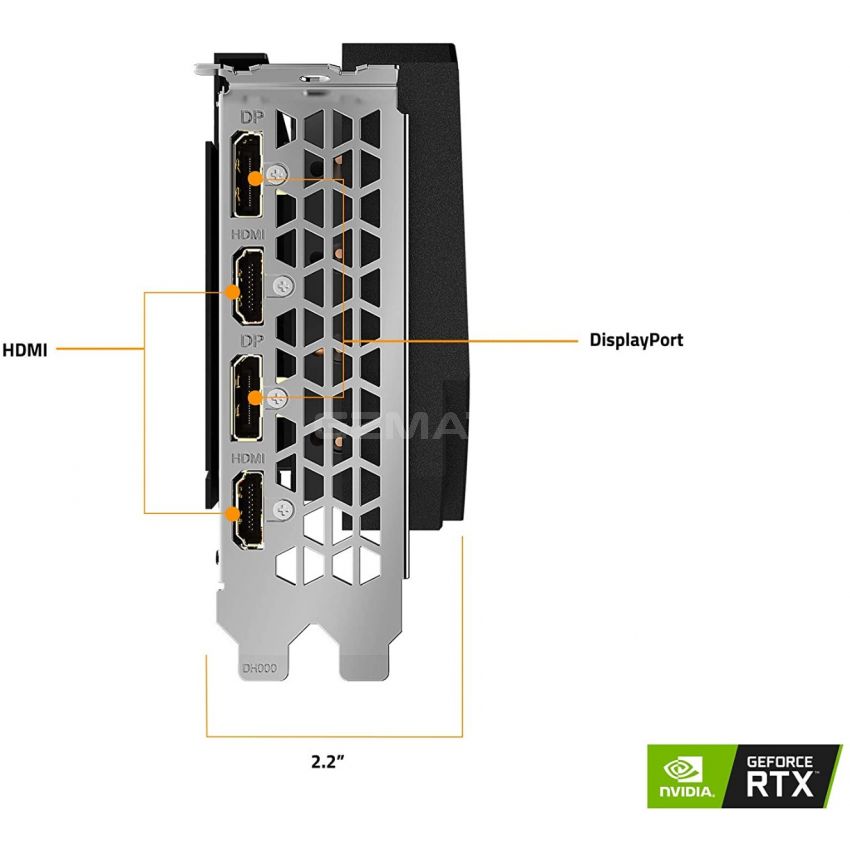 GIGABYTE AORUS GeForce RTX 3060 Elite 12G Graphics Card, 3X WINDFORCE Fans, 12GB 192-bit GDDR6, GV-N3060AORUS E-12GD Video Card