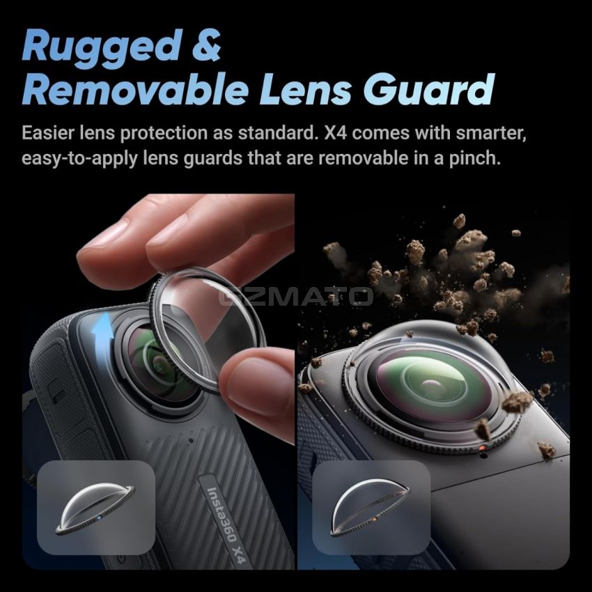 Insta360 X4 - Waterproof 8K 360 Action Camera