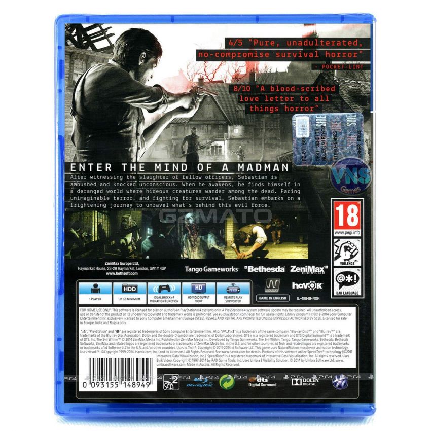 The Evil Within - PlayStation 4