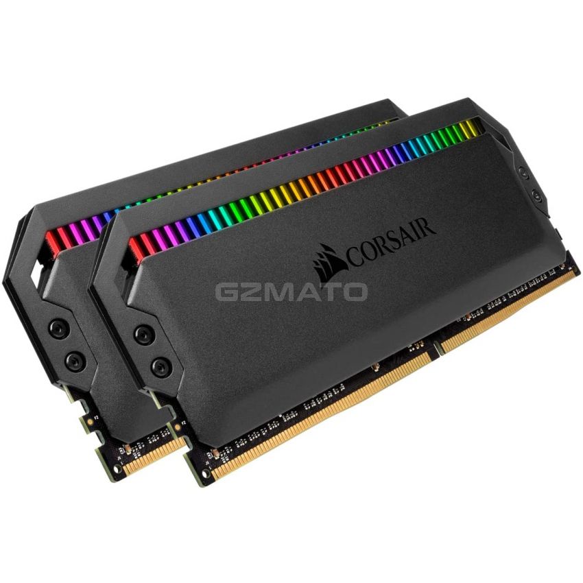 Corsair Dominator Platinum RGB 16GB (2x8GB) DDR4 3200 (PC4-25600) C16 1.35V Desktop Memory