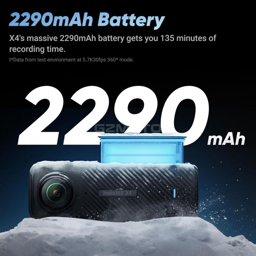 Insta360 X4 - Waterproof 8K 360 Action Camera