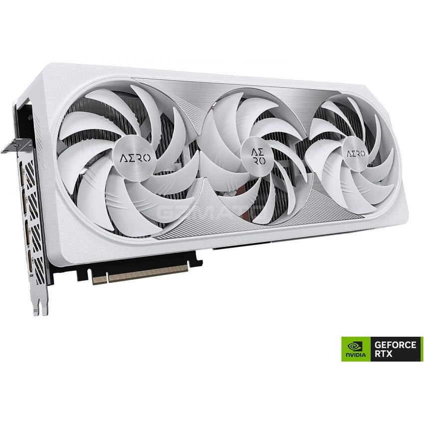 GIGABYTE GV-N4080AERO OC-16GD GeForce RTX 4080 16GB AERO OC Graphics Card, 3X WINDFORCE Fans, 16GB 256-bit GDDR6X, Video Card