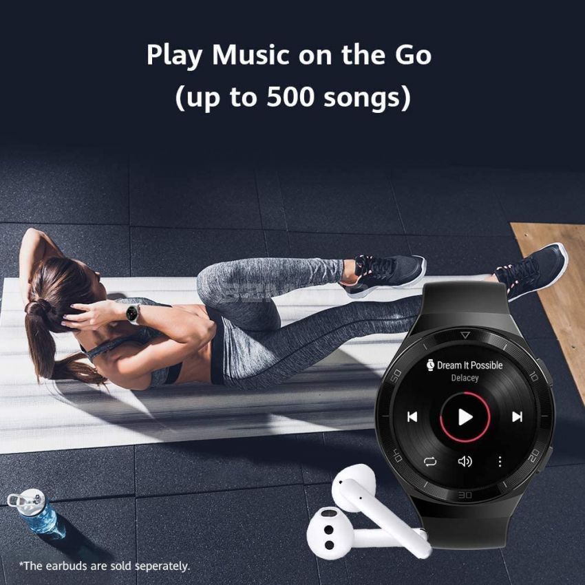 HUAWEI Watch GT 2e Bluetooth SmartWatch, Sport GPS 14 Days Working Fitness Tracker, Heart Rate Tracker, Blood Oxygen Monitor, Waterproof for Android and iOS, 46mm Graphite Black