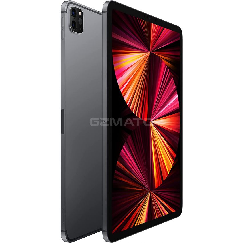NEW 2021 Apple 11-inch iPad Pro Wi-Fi + Cellular 5G M1 Chip Stunning Liquid Retina display with ProMotion-Space Gray-2TB-Wi-Fi + Cellular