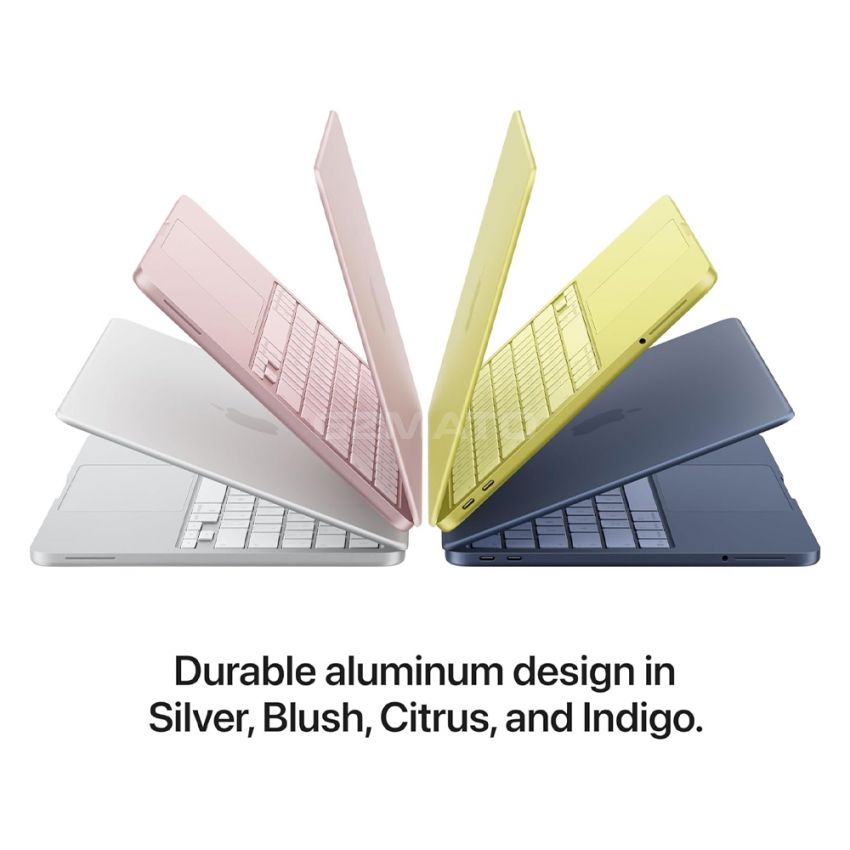 Apple - MacBook Neo 13-inch Laptop - 256GB - A18 Pro chip with 6‑core CPU and 5‑core GPU - Budget-Friendly - Citrus