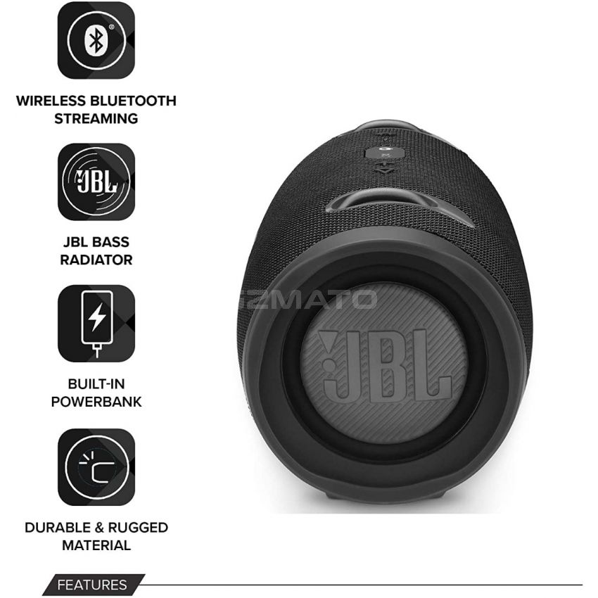 JBL Xtreme 2, Bluetooth Speaker, Black