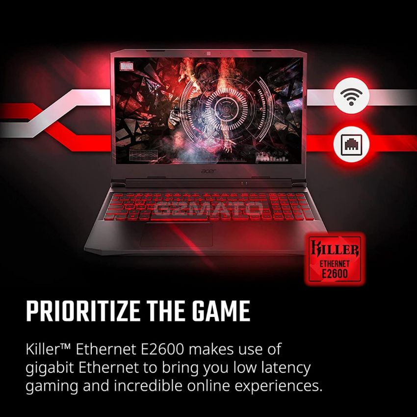 Acer Nitro 5 AN515-55-53E5 Gaming Laptop | Intel Core i5-10300H | NVIDIA GeForce RTX 3050 Laptop GPU | 15.6