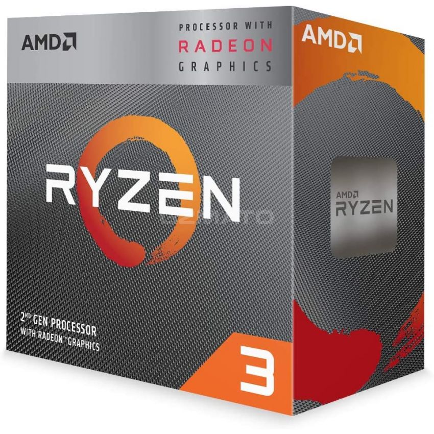 AMD Ryzen 3 3200G 3.6/4 GHz 4-Core Unlocked Desktop Processor with Radeon Graphics
