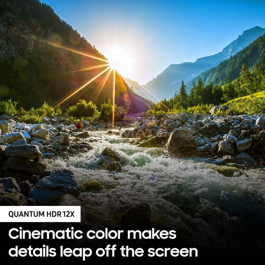 SAMSUNG 55-inch Class QLED Q80T Series - 4K UHD Smart TV