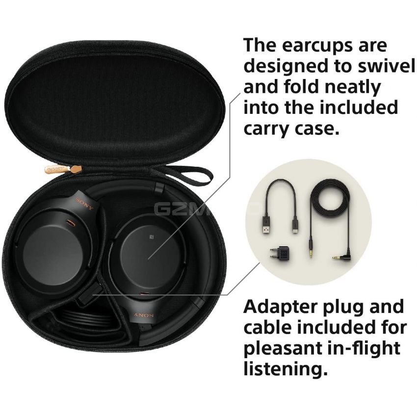 Sony WH1000XM3 Wireless Bluetooth Headset– Black