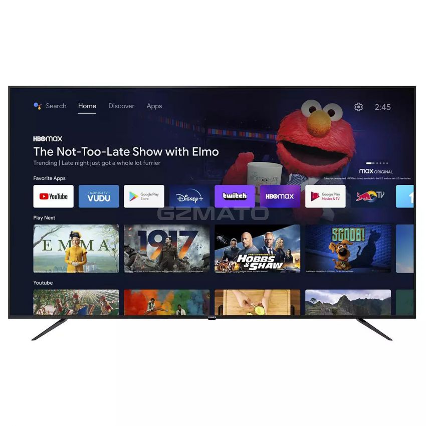Philips 75-inch 5000 Series Android LED TV 16:9/ 4K UltraHD 2160p Built-in Google Assistant 75PFL5604/F7 HDR10 Supported - Black