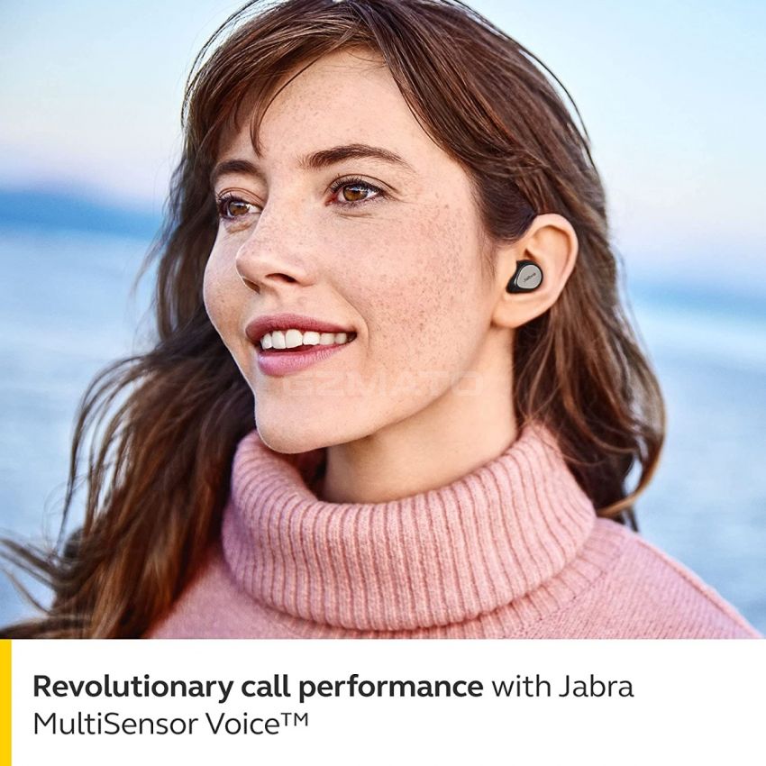 Jabra Elite 7 Pro in Ear Bluetooth Earbuds - Adjustable Active Noise Cancellation True Wireless Buds in a Compact Design with Jabra MultiSensor Voice Technology for Clear Calls - Titanium Black
