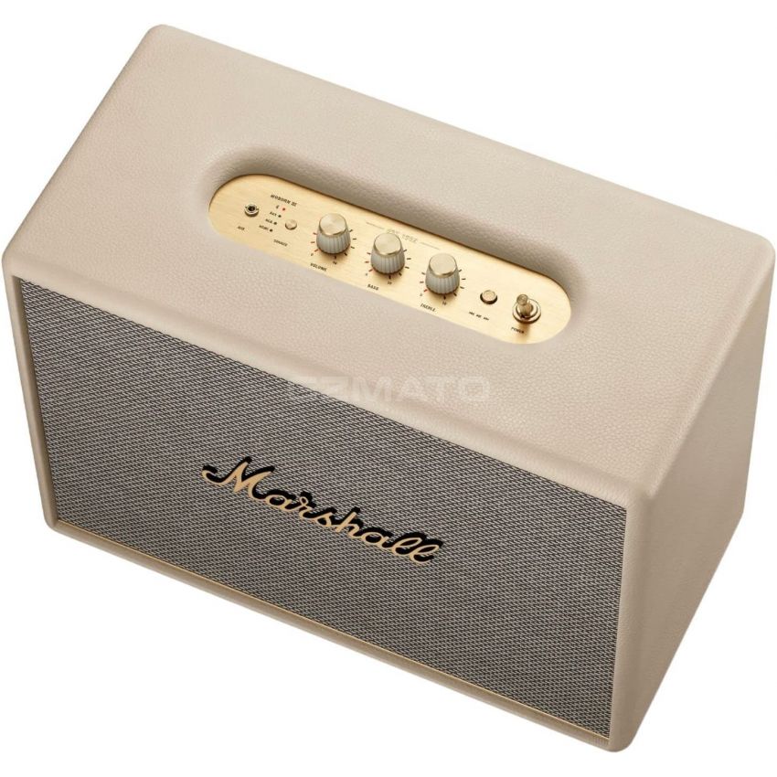 Marshall Woburn III Bluetooth Wireless Speaker - Cream