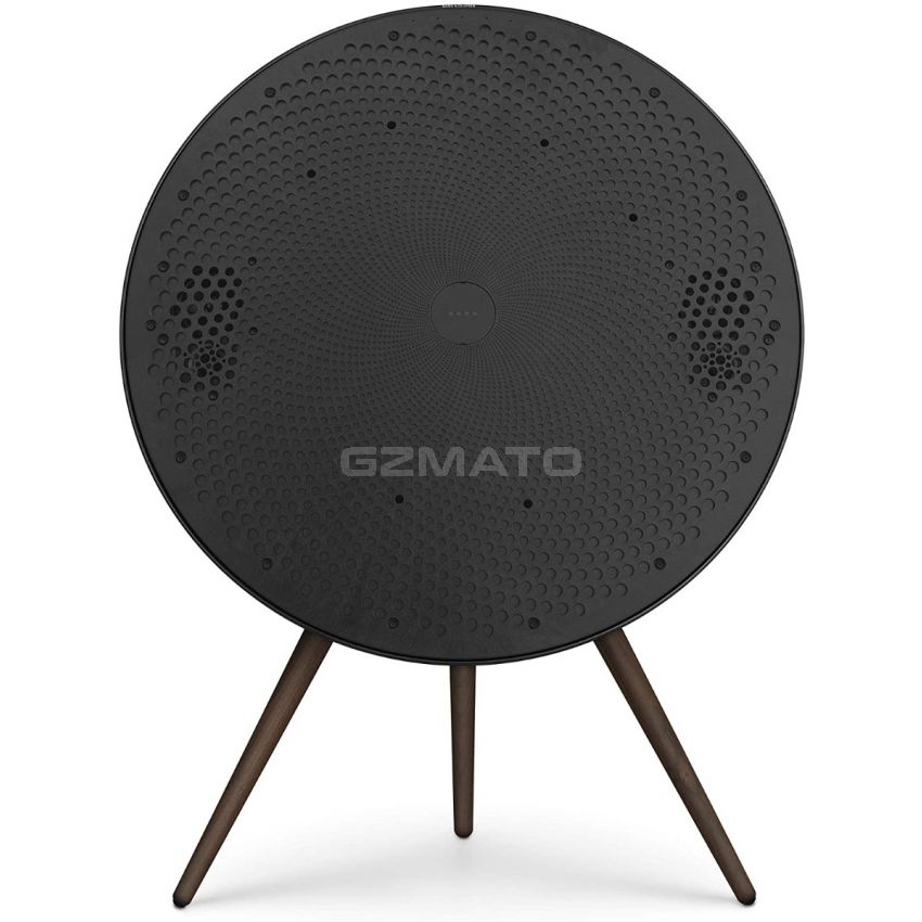 Bang & Olufsen Beoplay A9 4th Gen Wireless Multiroom Speaker, Black with Walnut Legs