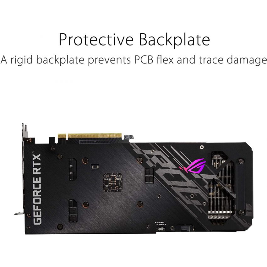 ASUS ROG Strix NVIDIA GeForce RTX 3060 OC Edition Gaming Graphics Card (PCIe 4.0, 12GB GDDR6, HDMI 2.1, DisplayPort 1.4a, Axial-tech Fan Design, 2.7-Slot, Super Alloy Power II, GPU Tweak II)