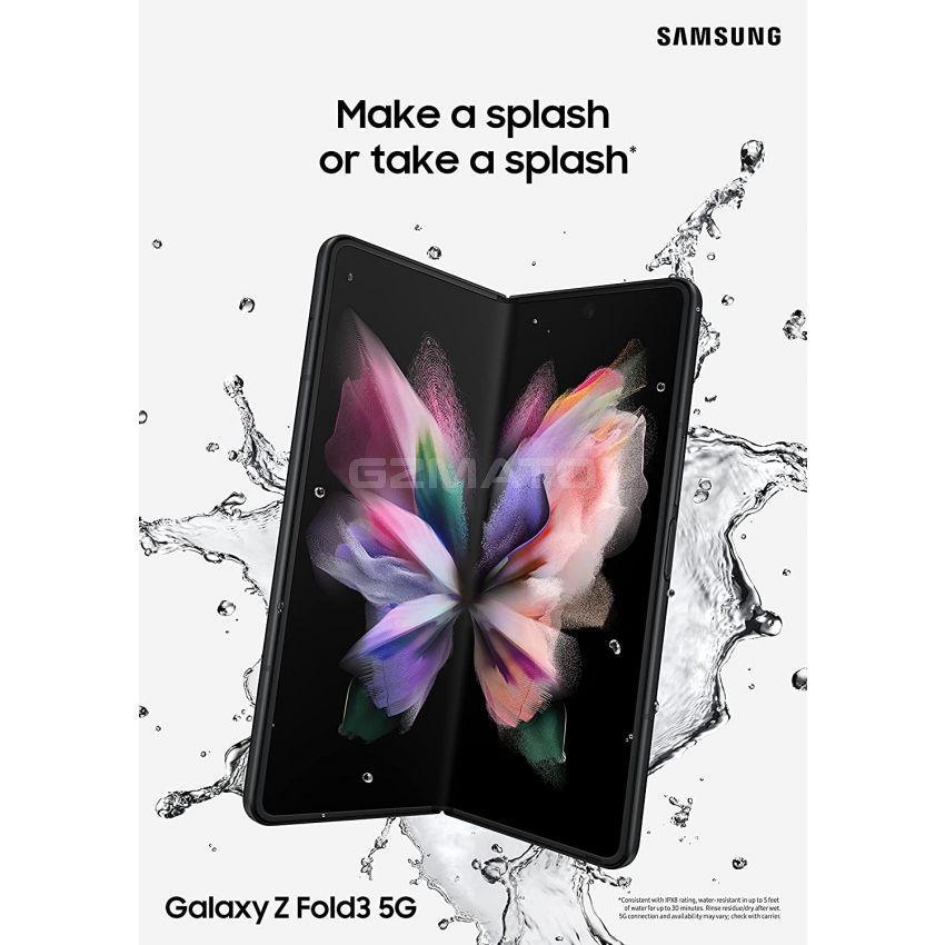 Samsung Galaxy Z Fold 3 256GB Factory Unlocked Android 5G Cell Phone Dual Sim Slot Smartphone Tablet 2-in-1 Foldable Dual Screen Under Display Camera - Phantom Green