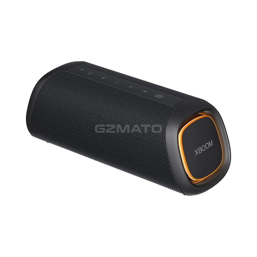 LG XBOOM Go Portable Bluetooth Speaker XG7QBK - LED Lighting and up to 24-Hour Battery, Black