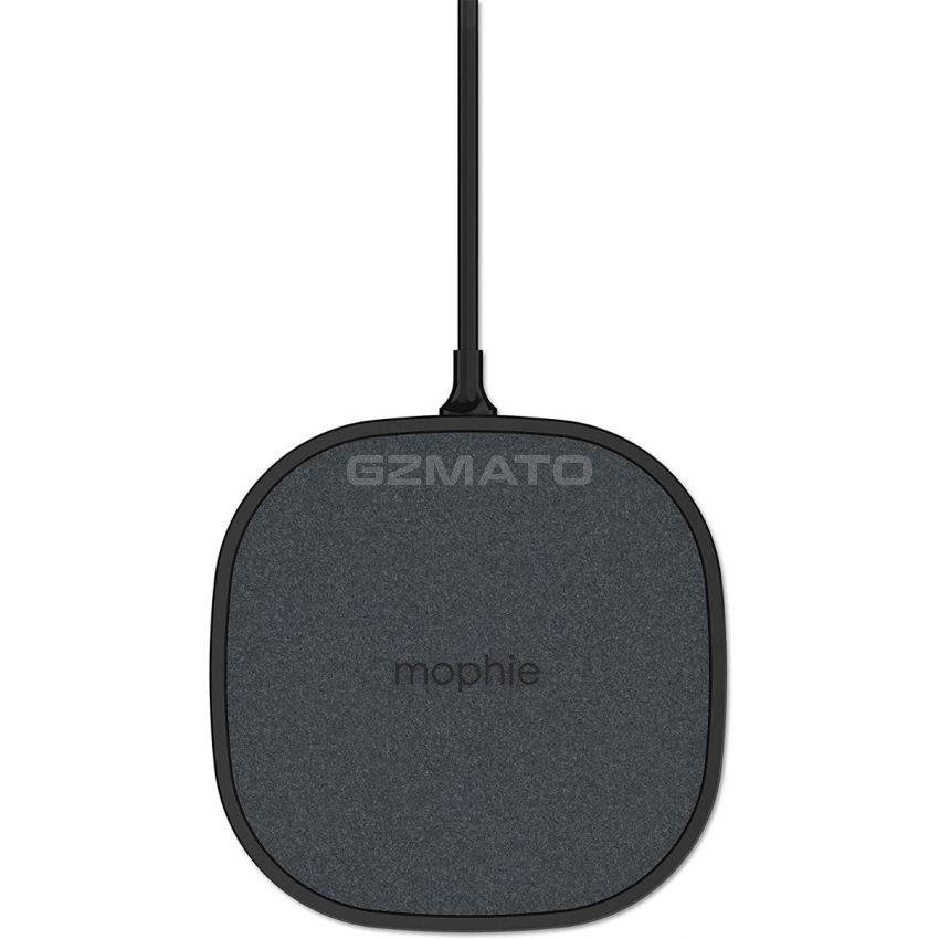 mophie Wireless 10W Charging Pad - Made for Apple Airpods, Iphone 11 Pro Max / XS Max, iPhone 11 Pro / XS, Iphone 11 / XR and Other Qi-Enabled Devices - Black